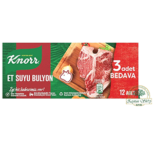 عصاره گوشت کنور Knorr بسته 12 عددی